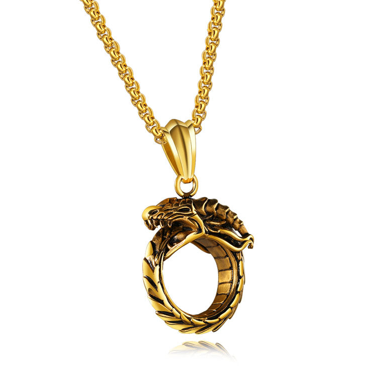 Norse Dragon Necklace