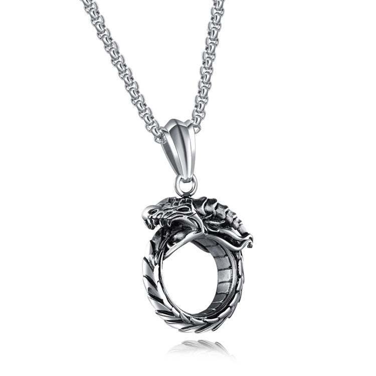 Norse Dragon Necklace