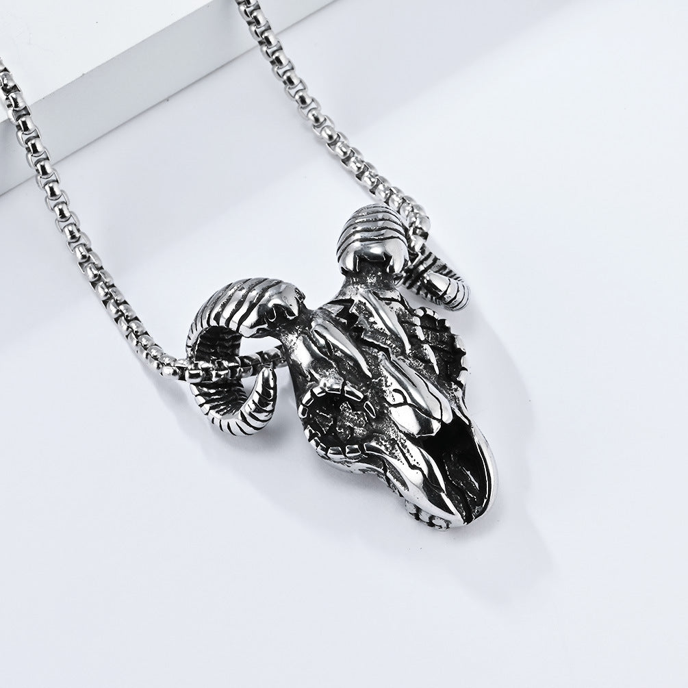 Thor's Goats Pendant Necklace