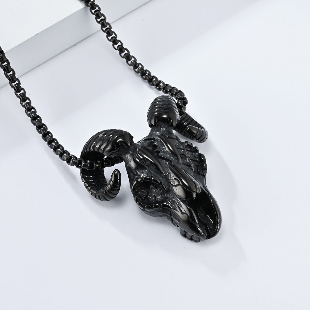 Thor's Goats Pendant Necklace
