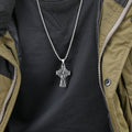Viking Celtic Triangle Pendant Necklace